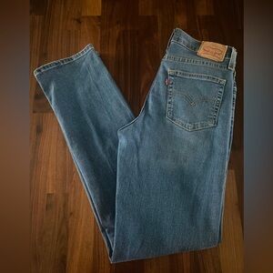 Levi’s 724 High Rise Straight Jeans Womens 28 Medium Wash Stretch Denim Classic